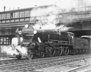Bahnhof Waterloo Drucke: Herr von Nelson bei Waterloo