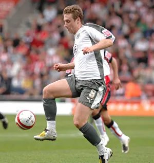 Soccer Player In Action Drucke: Noble Run