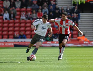 Professional Football Players Drucke: Sproule run 1