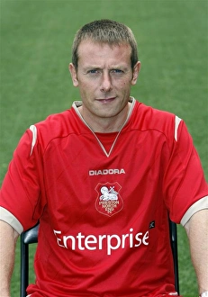 Preston North End Players Drucke: Barr
