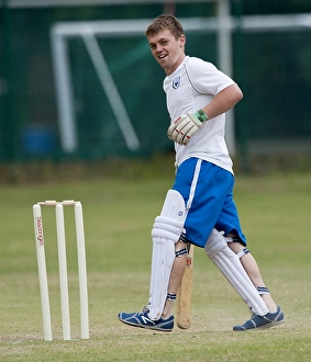 Cricket Player Portrait Drucke: DWK 4965