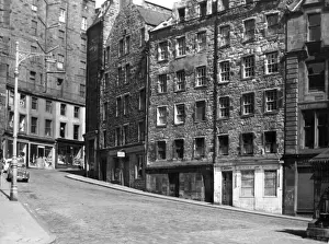 Vintage City Street Scene Drucke: 10185377