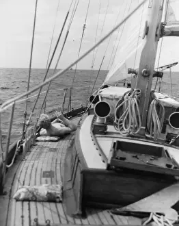 Vintage Sailing Vessel Drucke: 10190293