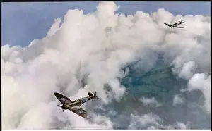 Me 109 gegen Supermarine Spitfire