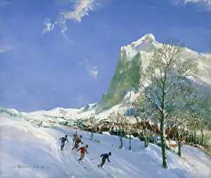Winter Sports Enthusiasts Drucke: 11004979