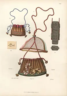 Viertel des 14ten Jahrhunderts Handtaschen und Purses aus Köln