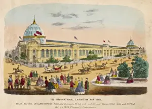 Kensington Gardens History Drucke: 1862 Exhibition