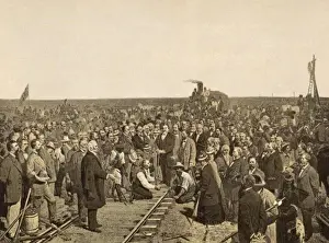 Union Pacific Railroad Drucke: 1869 Continental Link