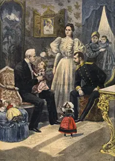 Tsar Nicolas II Drucke: 1897 / FAURE & TSAR