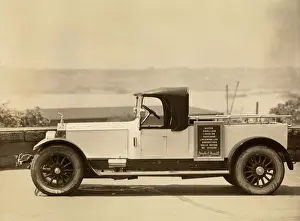 Vintage Car Advertising Drucke: 1920s car