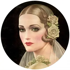 1930s Wedding Fashion Drucke: 1930S BRIDE