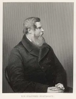English Politician Drucke: 1st Earl Iddesleigh