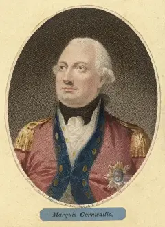 Yorktown Battlefield Drucke: 1st Marquess Cornwallis