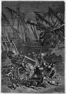 Zwischen 20 Tausend und unter dem Meeresspiegel, von Jules Verne