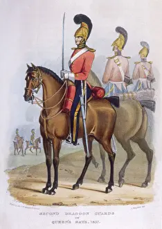 Historical Army Uniforms Drucke: 2nd Dragoon Guards