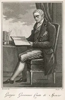 Historical Statesman Drucke: 2nd Earl Spencer