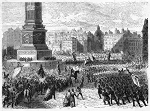French Revolution Events Drucke: 2nd Republic Proclaimed