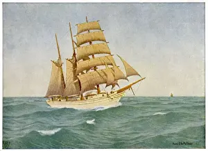 Historic Sailing Ship Drucke: 3-Masted Schooner