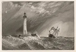 Dritter Felsenlighthouse von Eddystone