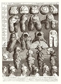 5 Ordnungen von Perücken