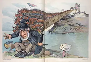 Late Victorian Era Cartoons Drucke: Too much for him
