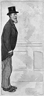 Gerahmter Druck : 8er Herzog von Devonshire Gerahmter Druck : 8er Herzog von Devonshire