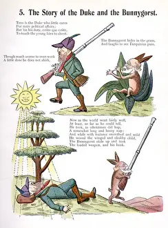 Francis Carruthers Gould Artwork Drucke: 8th Duke of Devonshire and Sir John Eldon Gorst