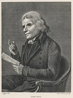Deaf Education History Drucke: Abbe Sicard / Langlois
