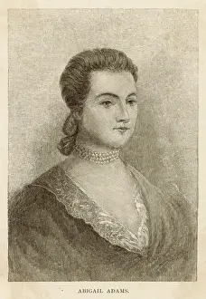 American Historical Figures Drucke: Abigail Adams