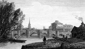 Thames River Crossing Drucke: Abington Bridge