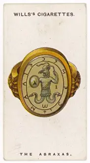 Roman Artifacts Drucke: Abraxas Stone