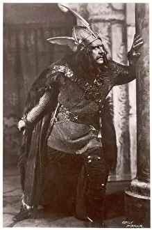 Shakespearean Drama Drucke: Actor in Role of Macbeth