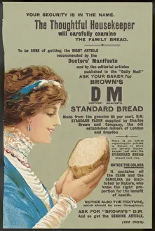 Homemade Bread Drucke: Advert / Browns Bread