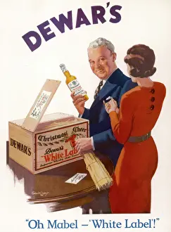 Anzeige für Dewars Whisky