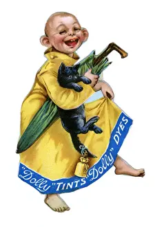 Vintage Advert Drucke: Advert / Dolly Dyes