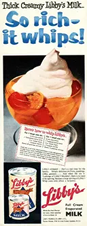 Anzeige, Libbies Vollkornpulvermilch (evaporierte Milch)