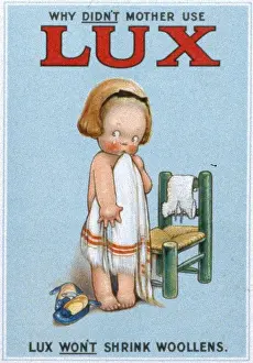 Anzeige für Lux Seife