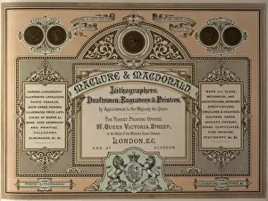 Anzeige von Maclure und MacDonald