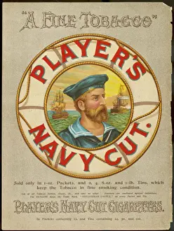 Classic Cigarette Packaging Design Drucke: Advert / Navy Cut Cigs