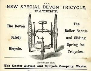 Exeter Drucke: Anzeige, Neues Spezielles Devontrikycle