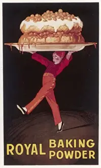 Antique Advertising Artwork Drucke: Advert / Royal Baking Powd