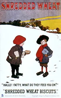 Early 20th Century Food Ads Drucke: Advert / Shredded Wheat