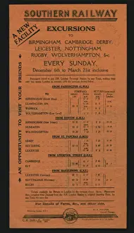 Reiseangebote der Südwestbahn (South Western Trains)