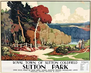 Anzeige für den Sutton-Park in Sutton-Coldfield