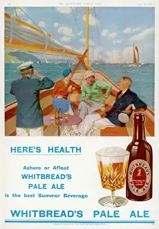 Weißbrotpale vom Advert von Whitbread