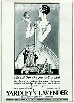 Anzeige für Yardley's Lavendel