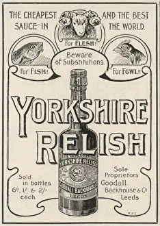 Yorkshire Relischwerbung