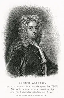 English Literature Historical Figures Drucke: Addison / Darton