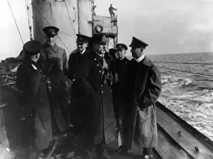 World War One Germany Drucke: Admiral Erhard Schmidt