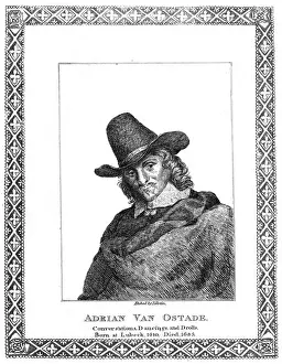 Dutch Artist Paintings Drucke: Adrian Van Ostade